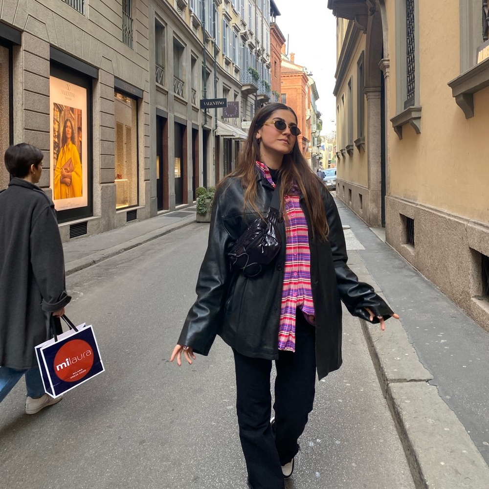 vintage multicolor blouse!